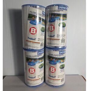 4‎ Pack Intex Filter Cartridge Type B 29005 For Pools Spa Pumps